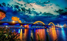 Central Vietnam ( Danang) to Hanoi ( North Vietnam): 10 days